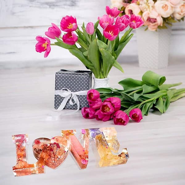 Resin Former, Alfabet Nummer Silikonform, Resin Form, 3d Silikonform Lys