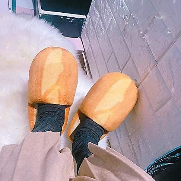 Aikuisten syksyn ja talven lämpimät kotitossut, erikoiskoko 32,5 cm French Baguette Large