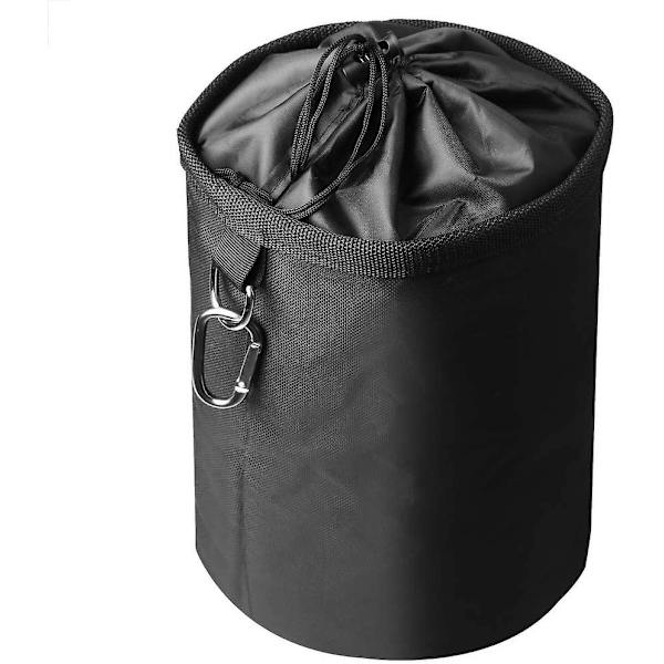 Sort Stor Klesklypepose, Slitesterk Premium Klesklypepose Vanntett Klesklypepose Med Hengeklemmer Resistent Klespose (svart)