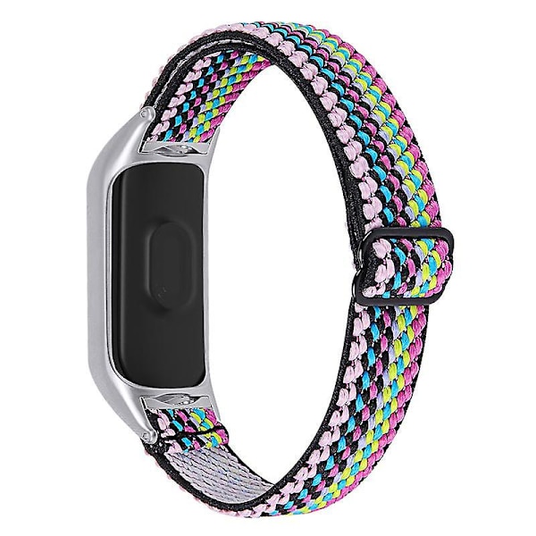 Udskiftningsurrem til Xiaomi Mi Band 7, nylonflettet elastisk justerbar løkke Style 9