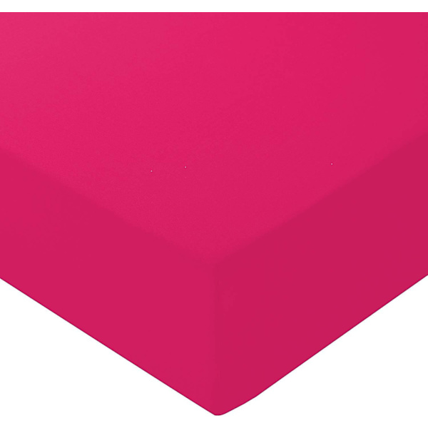 100% egyptiläistä puuvillaa 10\"/25cm syvät lakanat - Muotoonommeltu - Yhden hengen - Kahden hengen - King - Super King Fuschia King