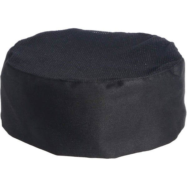 Acsergery 1 stk. Sort Kokkehue Åndbar Mesh Top Skull Cap Unisex Kokkehue Unisex Cool Gave