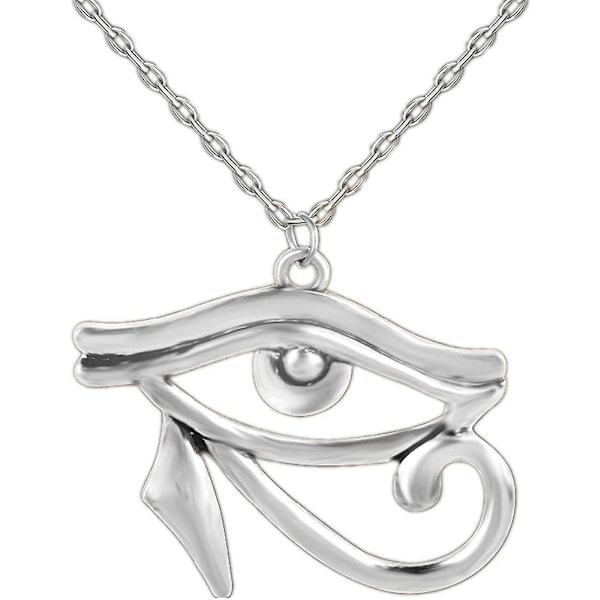 Eye Of Horus -kaulakoru miehille, antiikkihopea, muinainen Egypti, kolmas silmä, Horus-koru