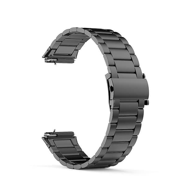 3 Perler Rustfrit Stål Urrem til Huawei Band 7, Udskiftelig Slidstærk Håndledsrem