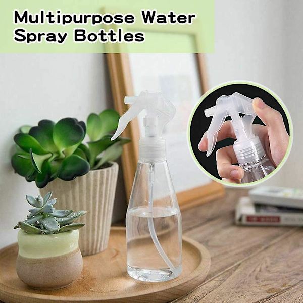 Sprayflaskor 200 ml, Acsergery Set med 2 tomma plastsprayflaskor för