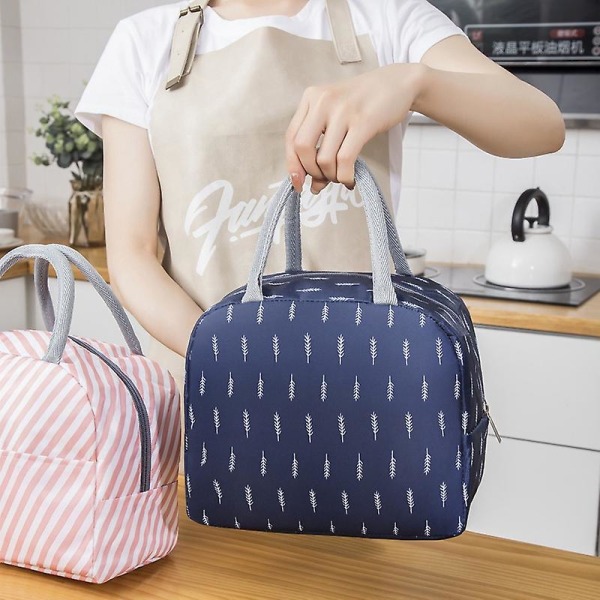 Fashion Bärbar Lunch Bag Oxford Tyg Isolering Väska Flamingo Lunch Bag