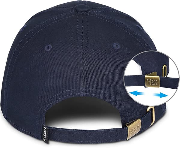 Baseballcaps for damer og herrer, ensfarget baseballcap