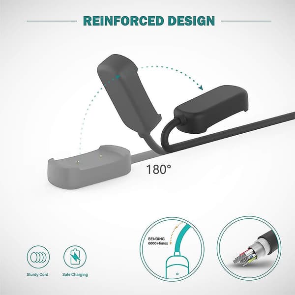 2-pakning Amazfit Gtr Gts T-rex Lader Smartklokke Tilbehør