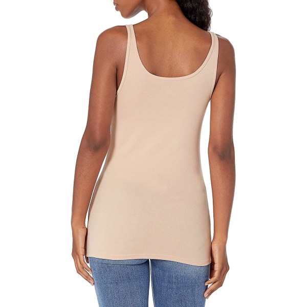 Dame Slim-fit Tynd Stroptop, Pakke med 2 Style 3 S