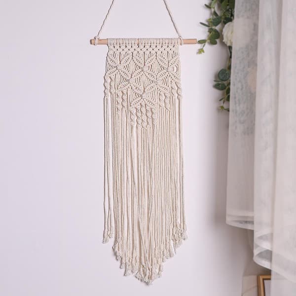 Liten väggdekoration i boho-chic stil för hemmet, dekoration för lägenhet, sovrum, vardagsrum, galleri