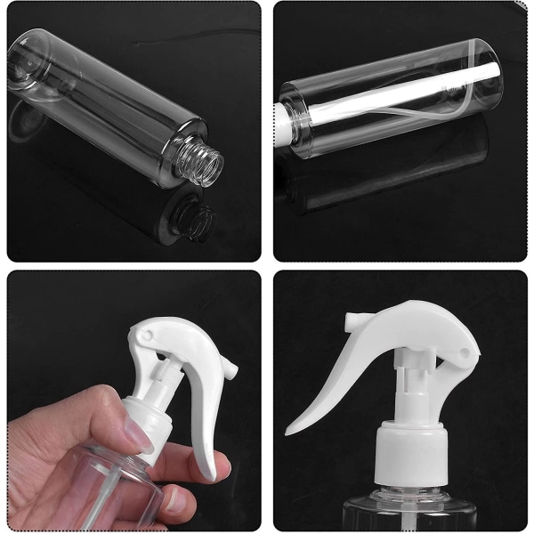 Sprayflasker 250ml, 2 stk Acsergery Gave Fin Tom Sprayflaske, Plast