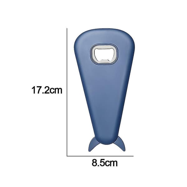 Multifunktionel oplukker, dåseåbner, øloplukker, syltetøjsglas blue