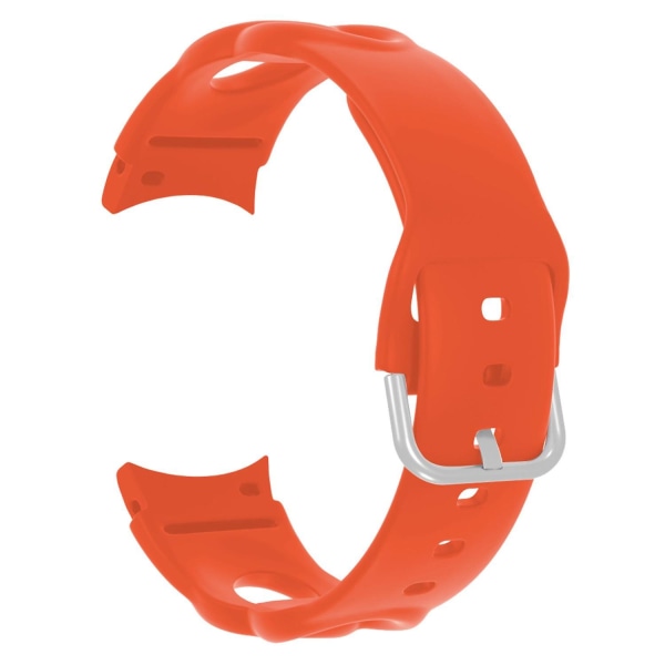 20mm Klokkereim For Galaxy Watch4/Watch5/Watch6 40mm 44mm/Watch6 Classic 43mm 47mm/Watch 5 Pro 45mm Orange