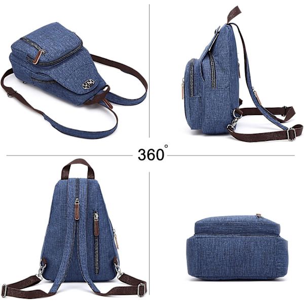 Retro bröstväska Liten ryggsäck Crossbody Sling Bag Crossbody-väska Axelväska Skolväska Väska För män Kvinnor Pendla Universitetet Skola Resor Daypac