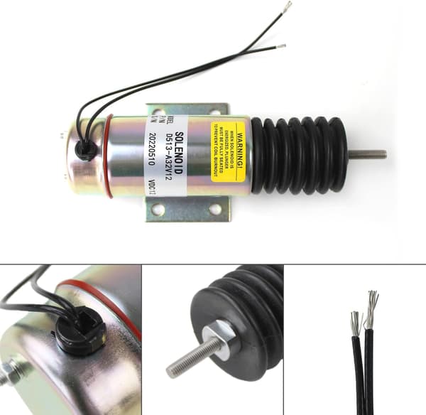 D513-A32V12 D513A32V12 Dobbel Spole Pull Solenoid Ventil 12V for Trombetta