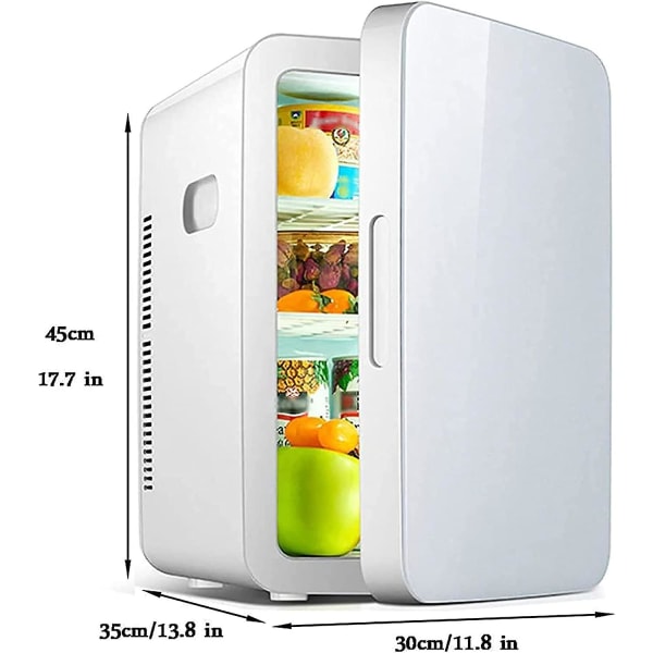 Bärbart bilkylskåp - 12v minikylskåp 25l storkapacitetskylskåp för bil, husbil, skåpbil, fordon, båt, minikylskåp