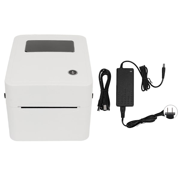Bluetooth Forsendelsesetiketprinter 110mm USB Termisk Forsendelsesetiketprinter til Android 100-240V