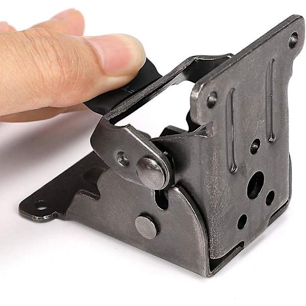 2-pack Fällbara konsoler, Låsningsförlängningsgångjärn, Fällbara benkonsoler Hårdvara för bord, arbetsbänk, plattform 2 Pcs