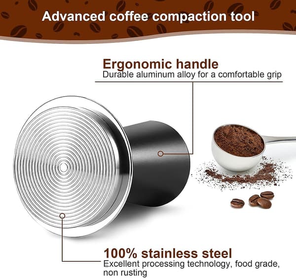 53mm Espresso Tamper - Kalibrert Kaffe Tamper