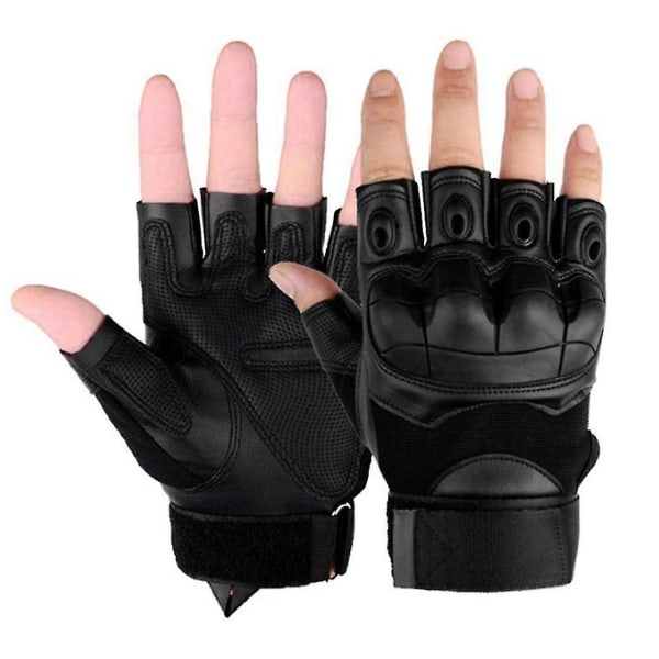 Sztxj Unisex Ulkoilu Hengittävät Taktiset Käsineet Sininen (musta) Xl