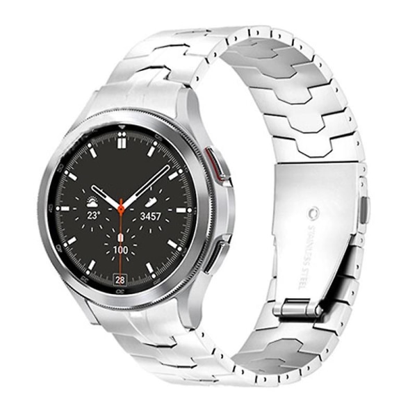 Rostfritt stålarmband för Galaxy Watch4/5/6 40mm 44mm/Watch6 Classic 43mm 47mm/Watch 5 Pro 45mm