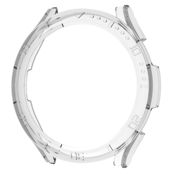 Antiskrapfodral i halv PC-klockram för Samsung Galaxy Watch 5 40 mm, med skala Transparent