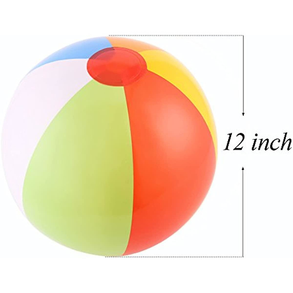 12 kpl 30 cm Paneeli Rantapalloja Ilmatäytteisiä Allasjuhlatarvikkeita