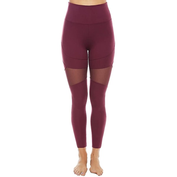 Mesh Leggings, ogenomskinliga Sport Leggings Leggings Med fickor För Sport Style 2