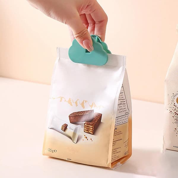 Snacks Clips för färska matpåsar - Brödpåsklämmor Påsklämmor Chipfäste Multifunktionella klämmor Påsförslutare