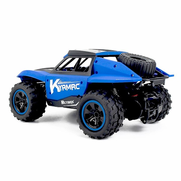 KYAMRC KY-1818A 1:18 2.4G Aavikko Kiipeily RC Auto Lasten Lelu Simulaatio Maastoauto Kauko-ohjattava Auto Blue
