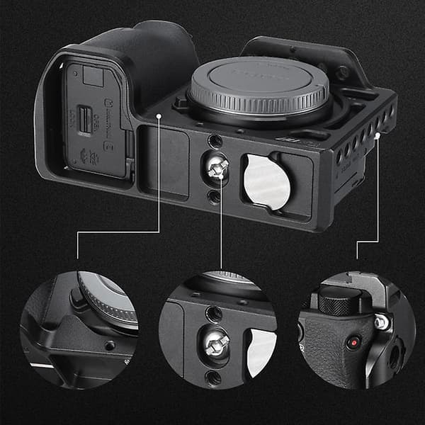 Stötsäker Anti-shake Kamerabur Ram för Sony A6600