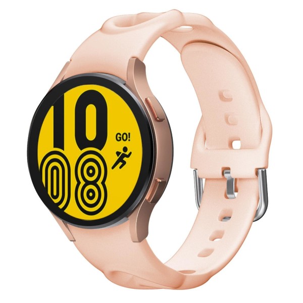 20 mm klockarmband för Galaxy Watch4/Watch5/Watch6 40mm 44mm/Watch6 Classic 43mm 47mm/ Watch 5 Pro 45mm Pink