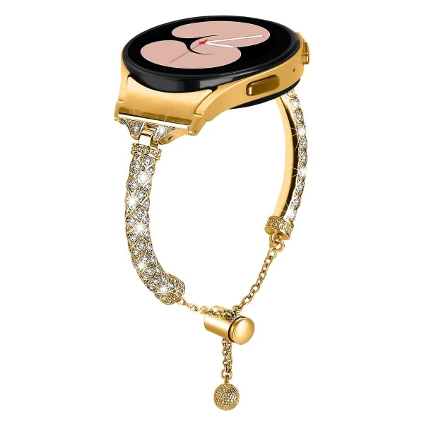 Watch för Samsung Galaxy Watch 6 40mm 44mm, koppararmband med anslutning Gold