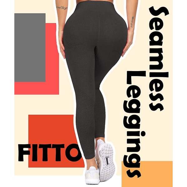 Naisten saumattomat treenileggingsit, jotka kohottavat takapuolta, sopivat treeniin, juoksuun, kuntoiluun ja joogaan