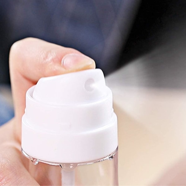 Resestorlek genomskinlig sprayflaska, 2 st Acsergery present 100 ml/3,3 oz immig flaska