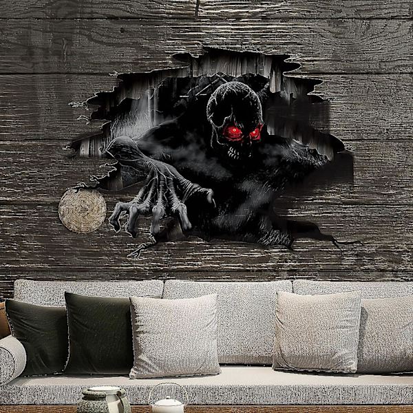 Sztxj Halloween Seinäkoriste 3D Aavekäsi Lattia Seinä Katto Tarrat Irrota ja Kiinnitä Luuranko Seinätarrat Kauhu Halloween Zombie Taide Seinämaalaukset Ikkuna Cli