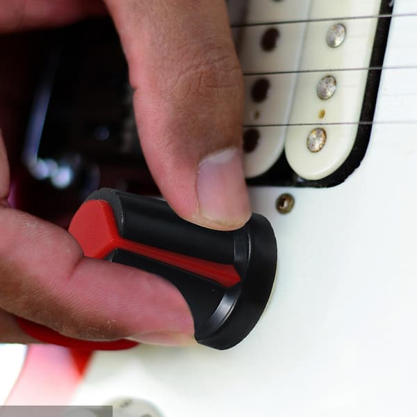 50 stk. Volumenkontrolknapper Guitar Lydknapper Potentiometer Knapkapper Guitar Potentiometer Kapper