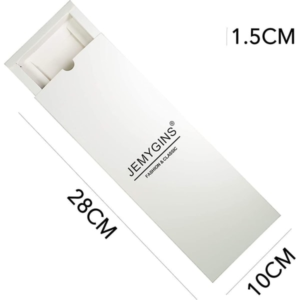 8 cm ensfarvet slips formel halsbeklædning til Acsergery mænd (8 cm) gave