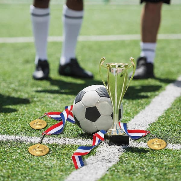 30 stk. 2024 Eksamensmedaljer Bulk Kunstmedaljer Fotballtrofé