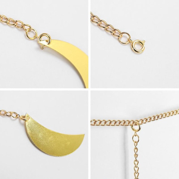 Dekoration för månfasvägg, mångarland, boho heminredning, månhängande konstprydnader för sovrumsgavel, vardagsrum, sovsal, barnrum, lägenhet, kontor