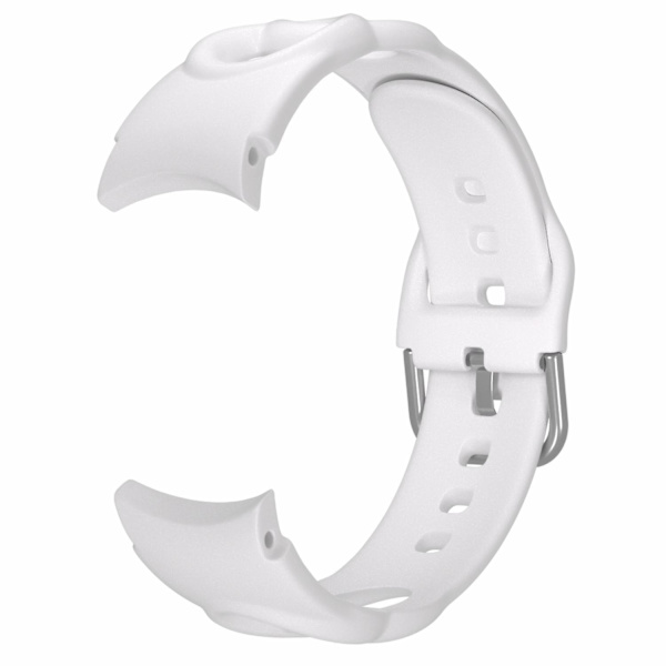 20 mm urrem til Galaxy Watch4/Watch5/Watch6 40 mm 44 mm/Watch6 Classic 43 mm 47 mm/Watch 5 Pro 45 mm White