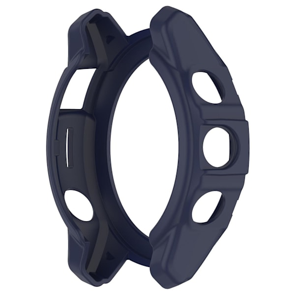 TPU-fodral för Garmin epix Pro (Gen 2) 47mm/Fenix 7 Pro/Fenix 7, anti-scratch ihåligt fodral Midnight Blue