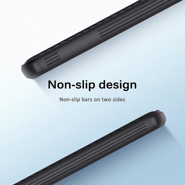 Case kompatibelt med Oneplus 11, Anti-slip Pc+tpu Slim Shockproof Case med Slide Camera Cover Black For OnePlus 11