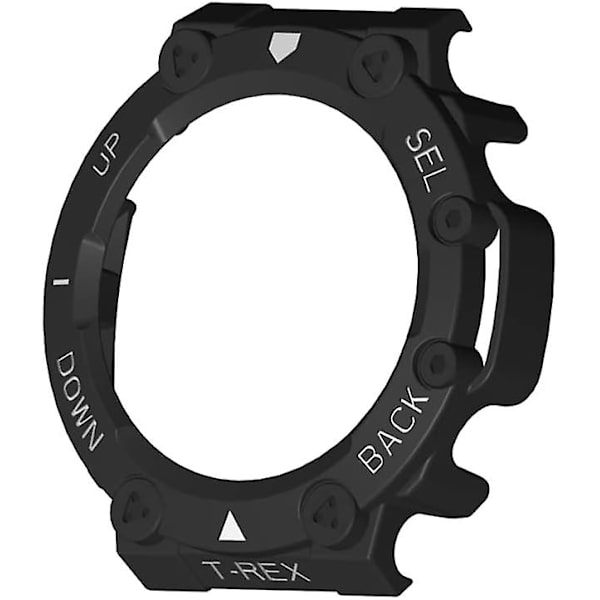 Bumper-skydd för Amazfit T-rex 2 Smart Watch - Skyddande hårt plasthölje (svart/vit)