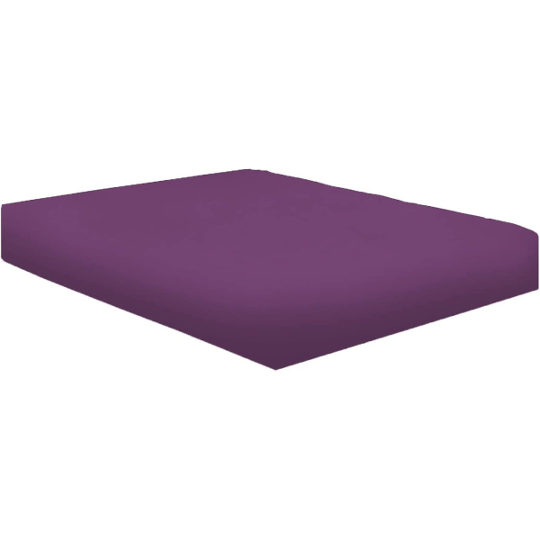 100% egyptiläistä puuvillaa 10\"/25cm syvät lakanat - Muotoonommeltu - Yhden hengen - Kahden hengen - King - Super King Purple Double