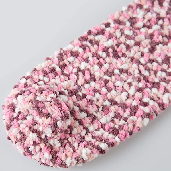 3 par dam vinter varma presenter cupcake fluffiga luddiga strumpor mjuka tofflor strumpor