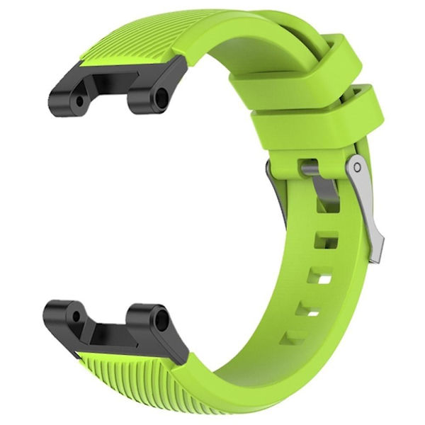 Yleismallinen 22mm vaihtoranneke Huami Amazfit T-Rex/T-Rex Pro/Ares silikonikellorannekkeelle Green