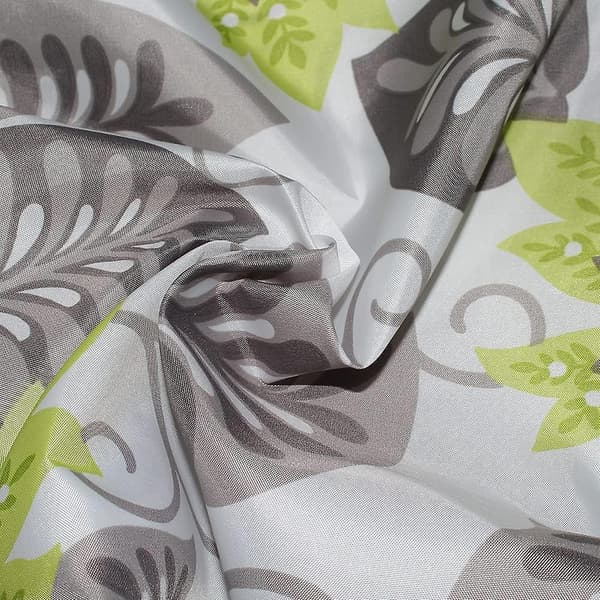 Duschdraperi 150 X 200cm Mögelresistent Vattentät Polyestertyg Blommor Badrum Duschdraperi Foder Lång Tvättbar Badgardin Med Krokar, W