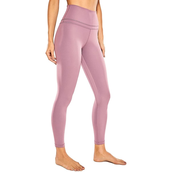 Nakenkänsla för kvinnor I Tighta Yogabyxor med hög midja Träningsleggings - 25 tum