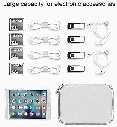 Acsergery Elektroniska tillbehör Organizer Väska Resväska Kabel Organizer Väska Usb Flash Present